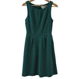 Mary McFadden Sleeveless Striped Dress